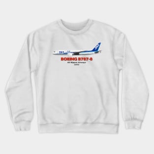 Boeing B787-8 - All Nippon Airways Crewneck Sweatshirt